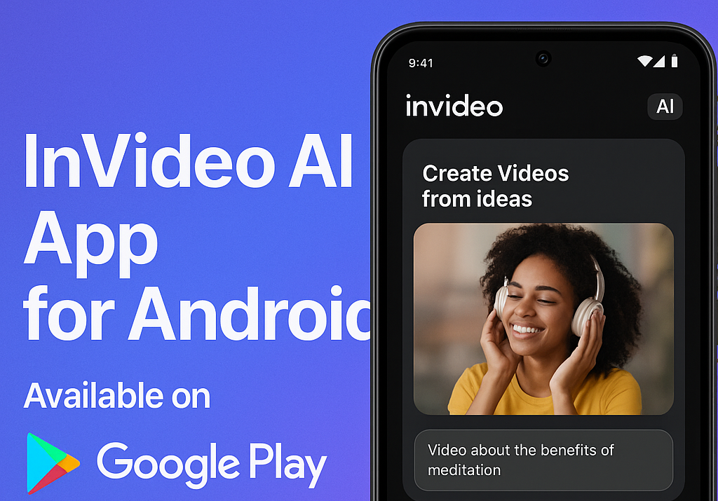 InVideo AI App for Android: Your Ultimate Video Creation Companion | myaicave.com